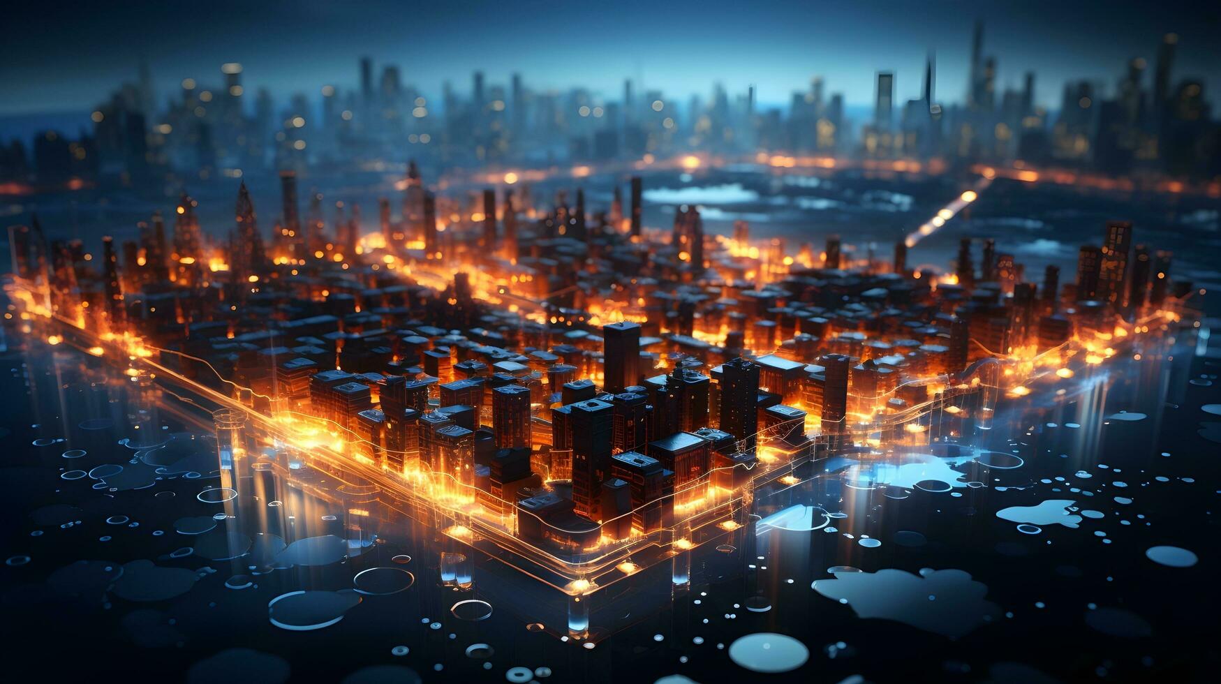 Navigating the Future. Geospatial Mapping with GPS and GIS. AI Generated 33100056 Stock Photo at 