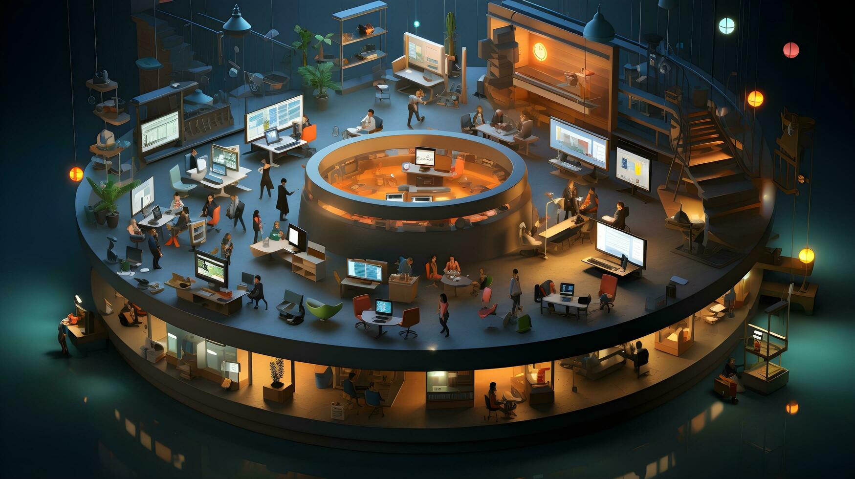 Elevate Customer Engagement with CRM Software Solutions. AI Generated photo