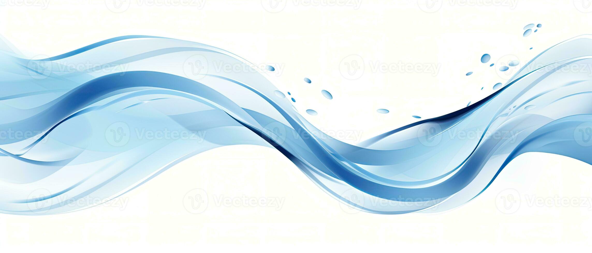 Water wave background, AI generated photo