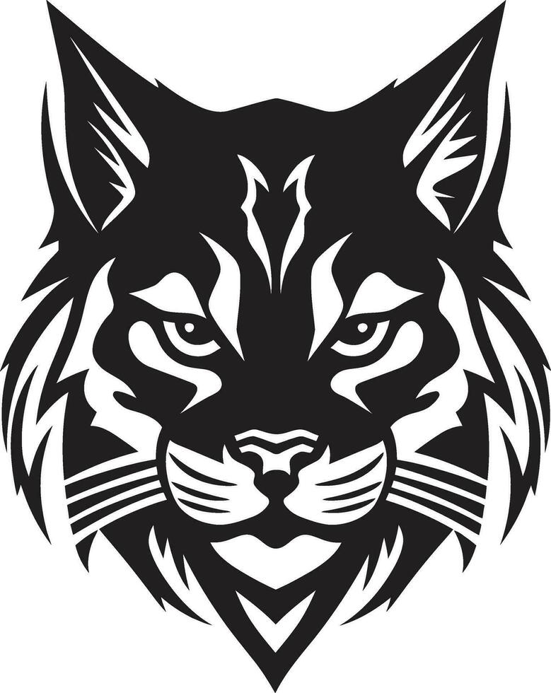 Bobcat Vector Design A Wild Predator Animal in a Vector Design Format Bobcat Wild Predator Animal Vector Design A Fierce and Beautiful Wild Cat
