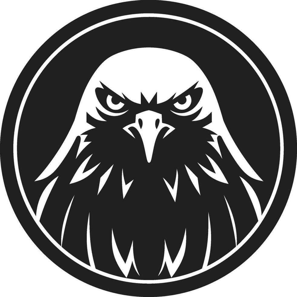 Black Vector Predator Hawk Logo Design Gallery Black Vector Predator Hawk Logo Design Showcase