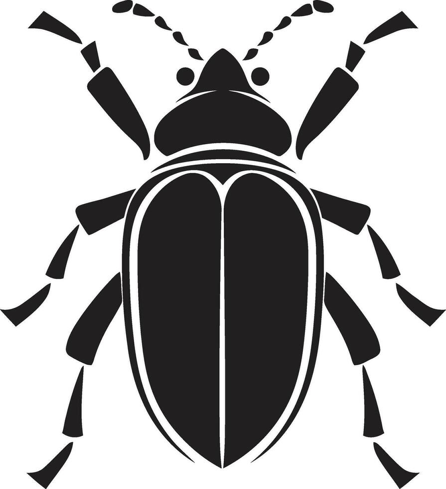 negro escarabajo heráldica colmena Reino insignias vector