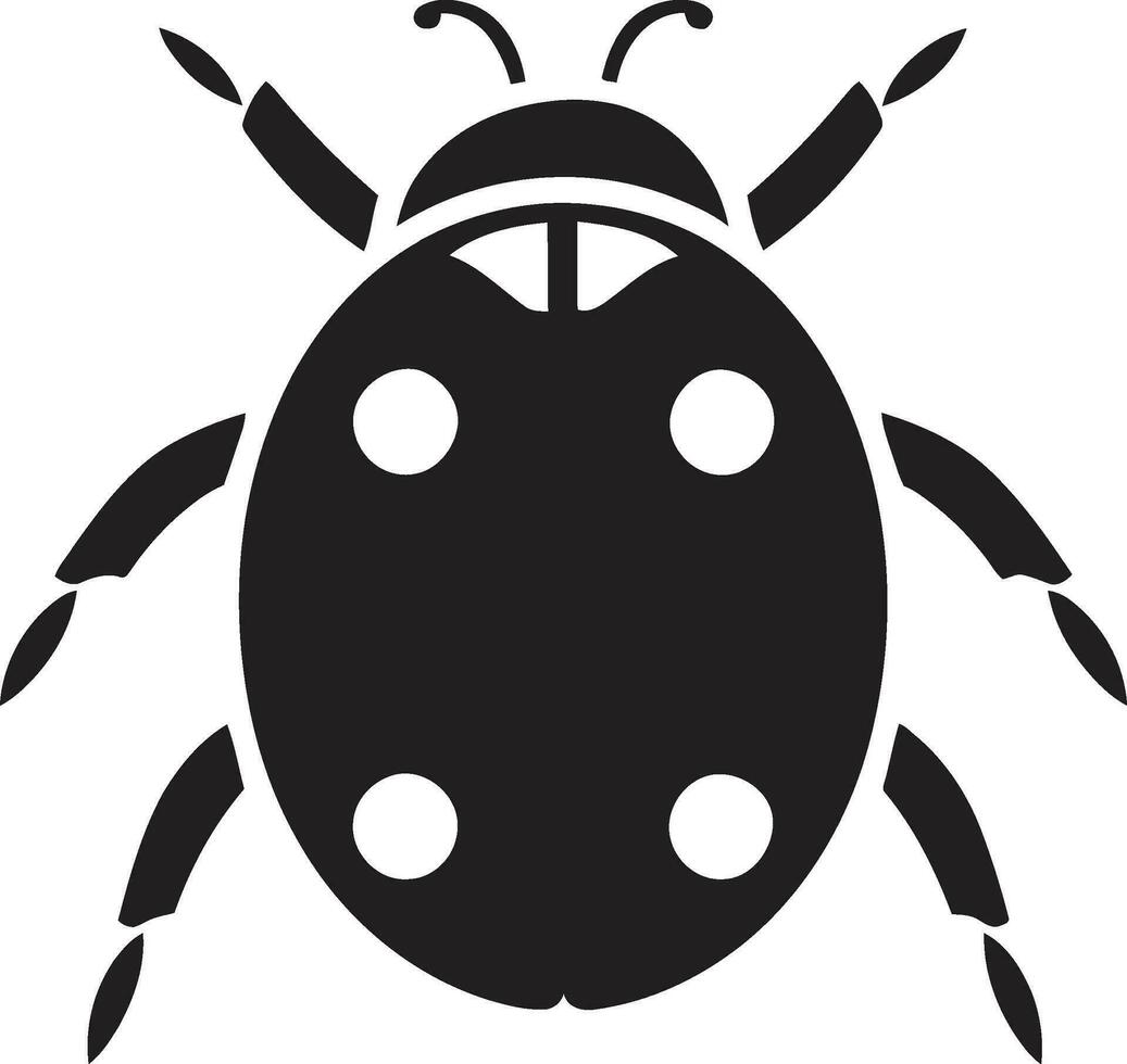 Abstract Elegance Vectorized Ladybug Art Whispers of Simplicity The Ladybug Emblem vector