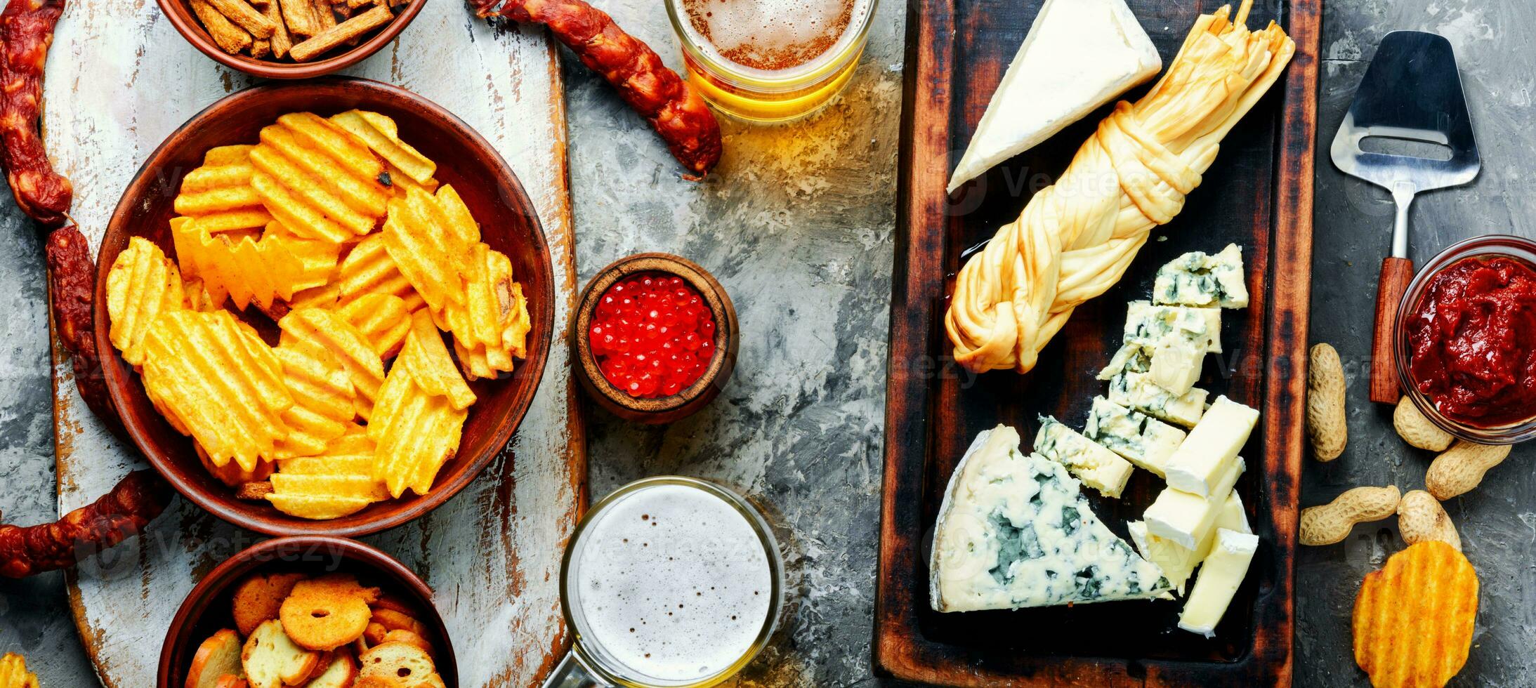 Snacks for beer photo