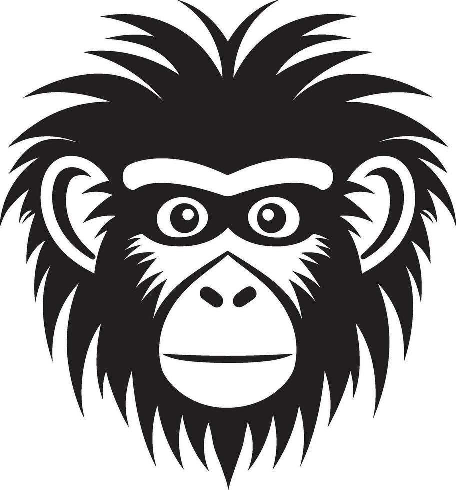 Baboon Heraldic Symbol Baboon Tribe Crest vector