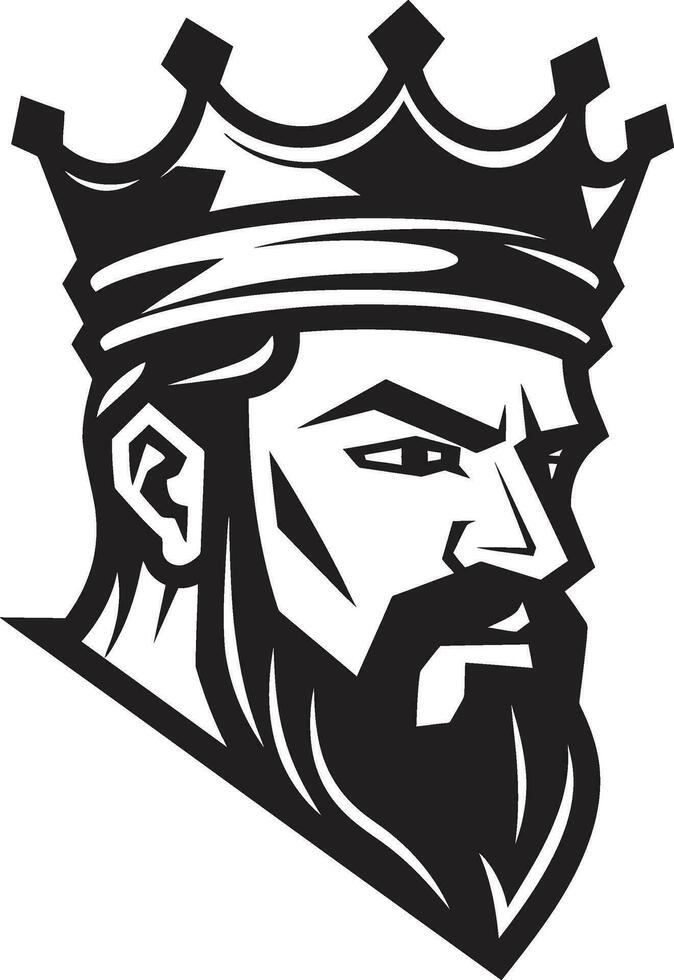 Regal Splendor Black Vector Art Celebrating Monarchic Majesty Imperial Magnificence Monochrome Vector Depiction of Majestic Power