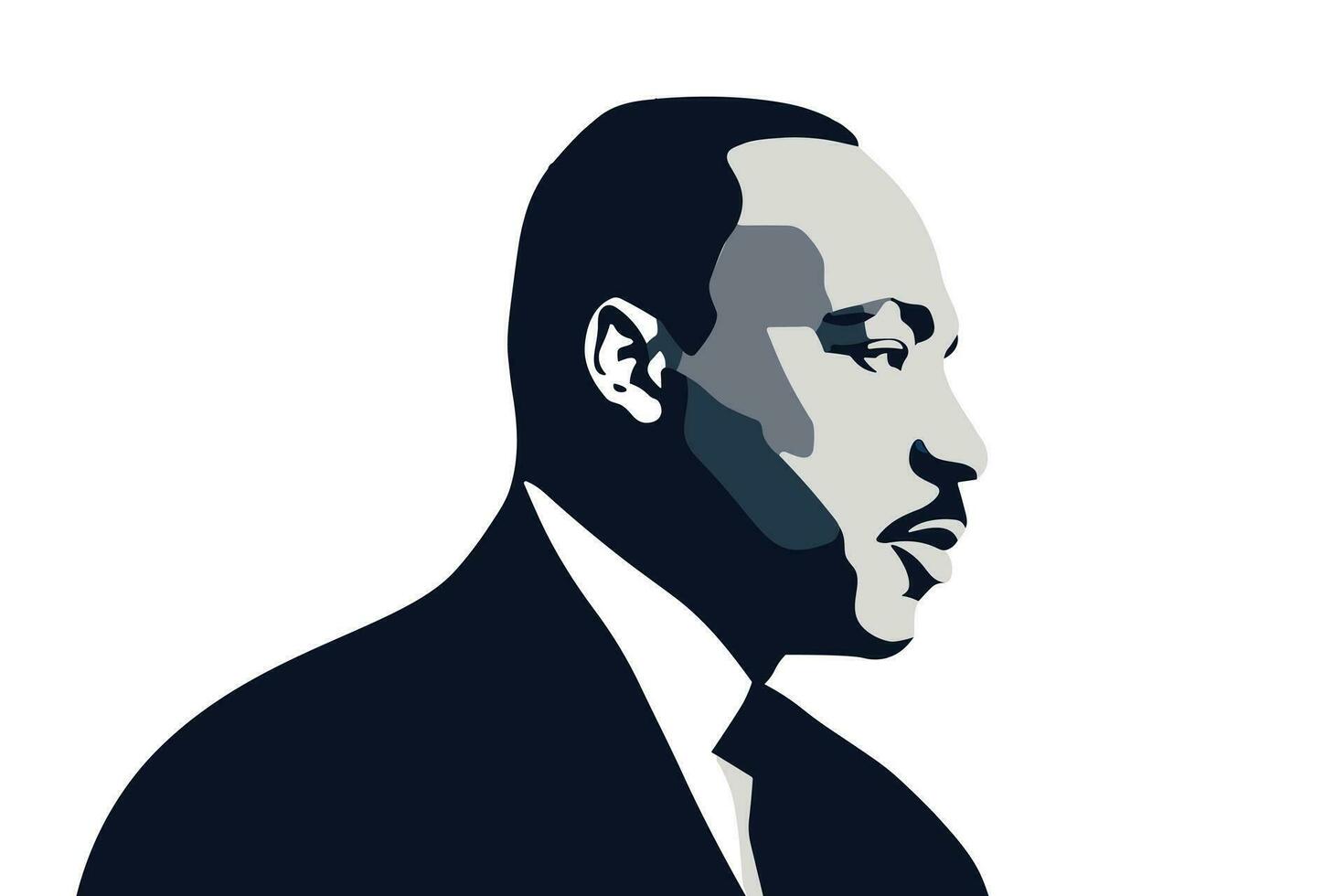 martin luther king jr vector illustration design