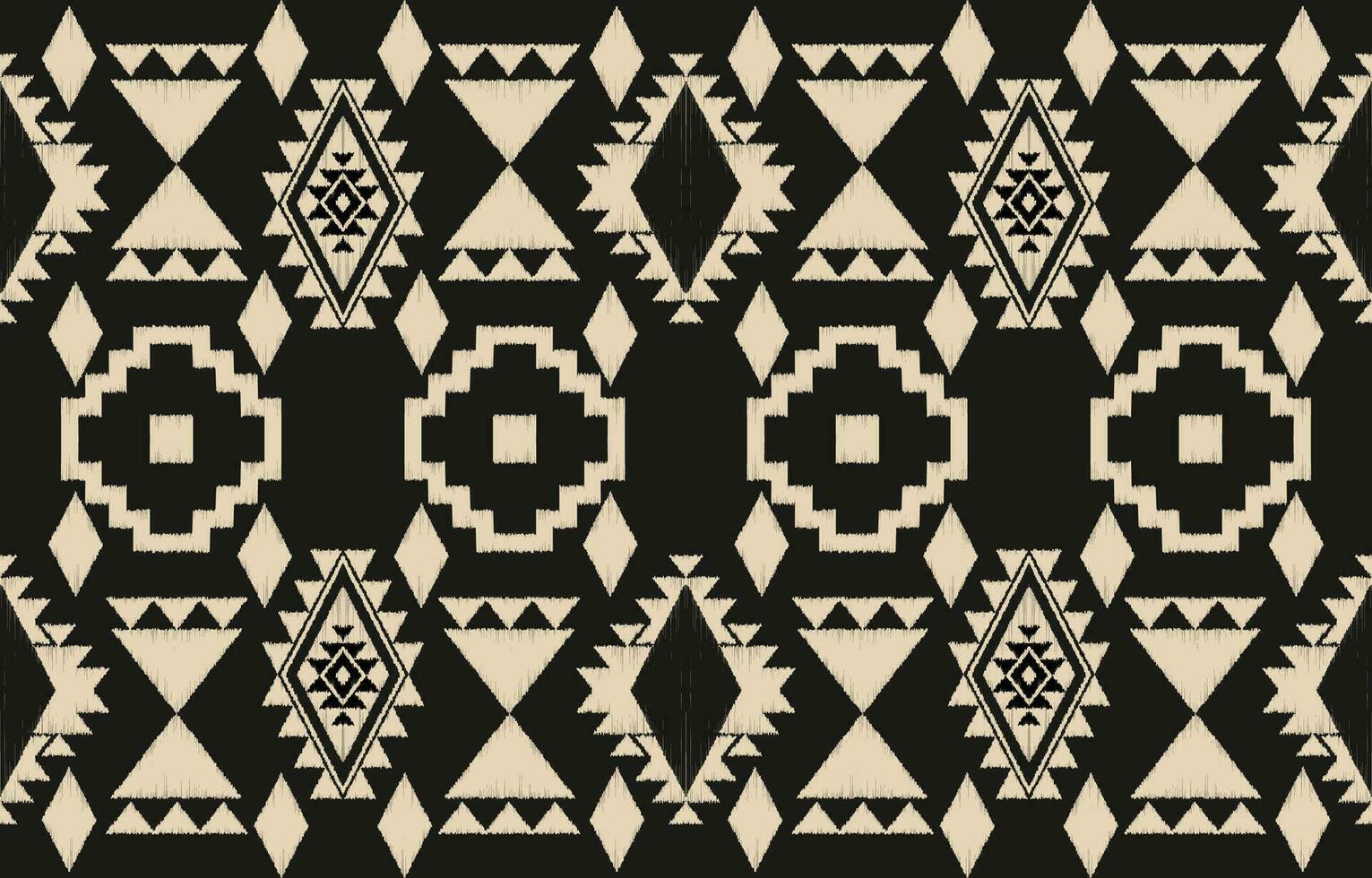 Ethnic abstract ikat art. Aztec ornament print. geometric ethnic pattern seamless  color oriental.  Design for background ,curtain, carpet, wallpaper, clothing, wrapping, Batik, vector illustration.