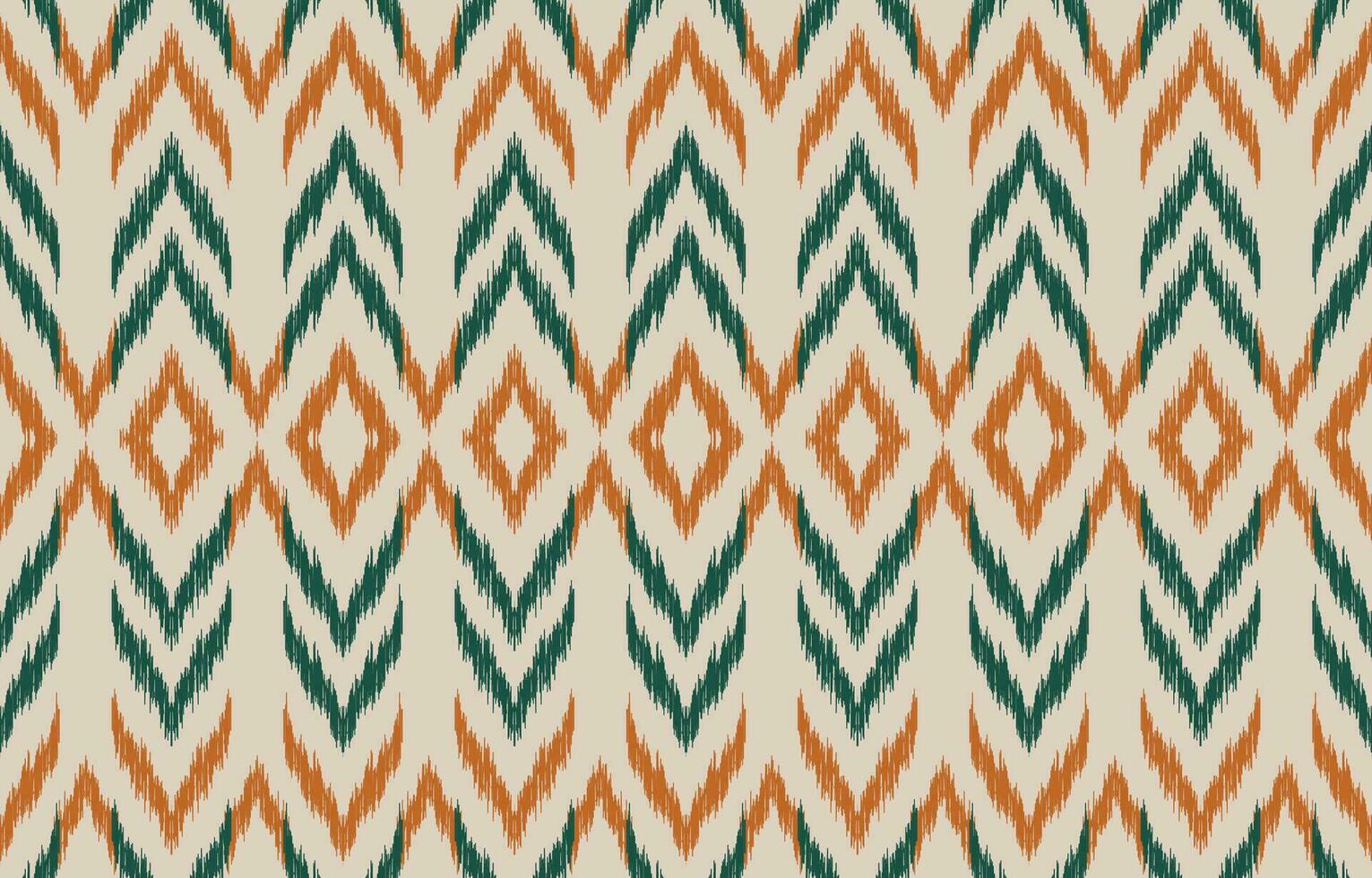 Ethnic abstract ikat art. Aztec ornament print. geometric ethnic pattern seamless  color oriental.  Design for background ,curtain, carpet, wallpaper, clothing, wrapping, Batik, vector illustration.