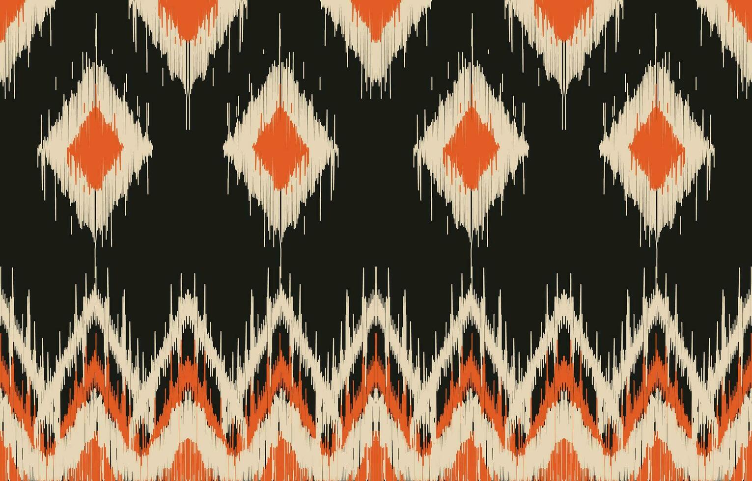 étnico resumen ikat Arte. azteca ornamento impresión. geométrico étnico modelo sin costura color oriental. diseño para antecedentes ,cortina, alfombra, fondo de pantalla, ropa, envase, batik, vector ilustración.