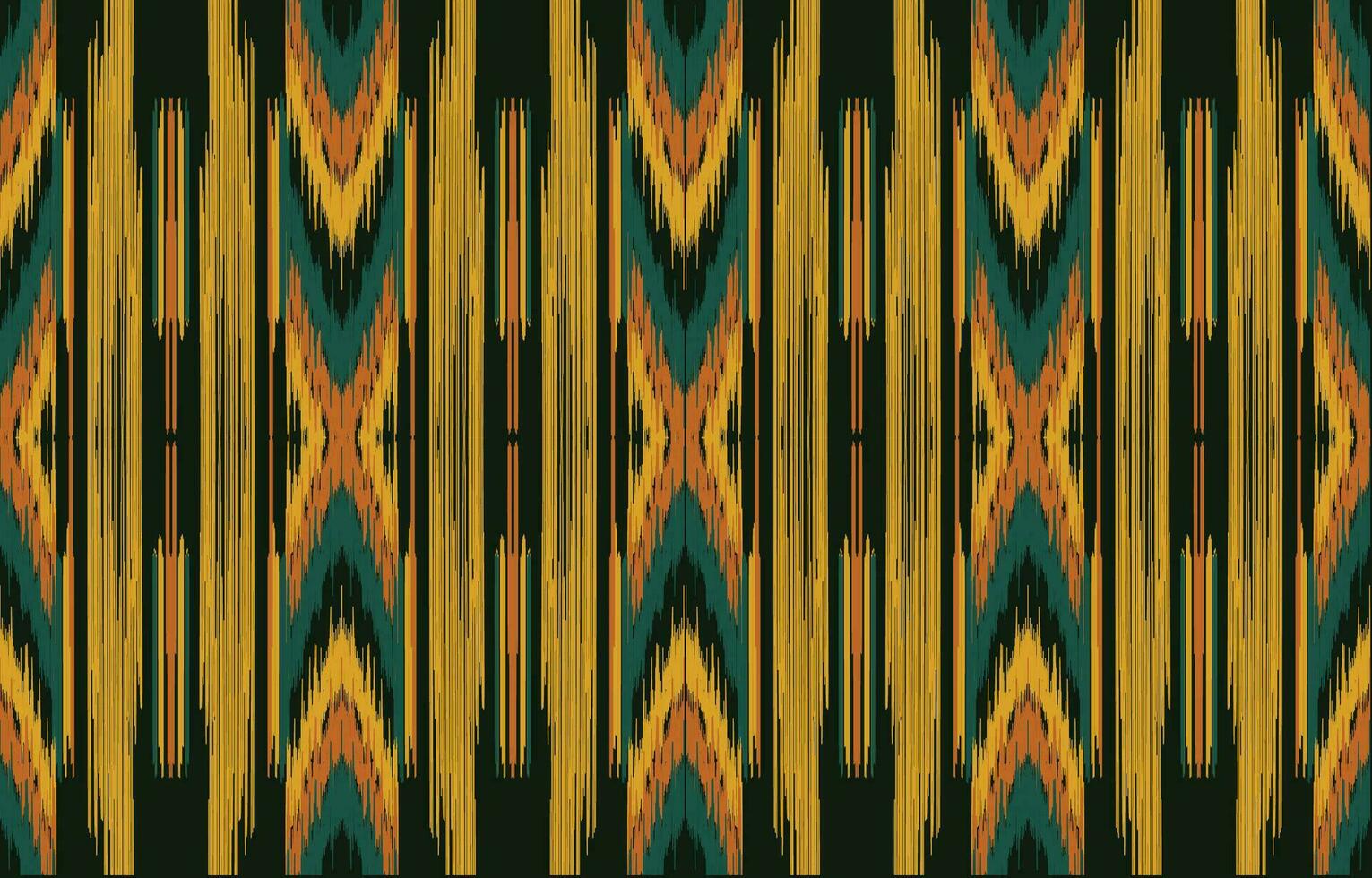 Ethnic abstract ikat art. Aztec ornament print. geometric ethnic pattern seamless  color oriental.  Design for background ,curtain, carpet, wallpaper, clothing, wrapping, Batik, vector illustration.