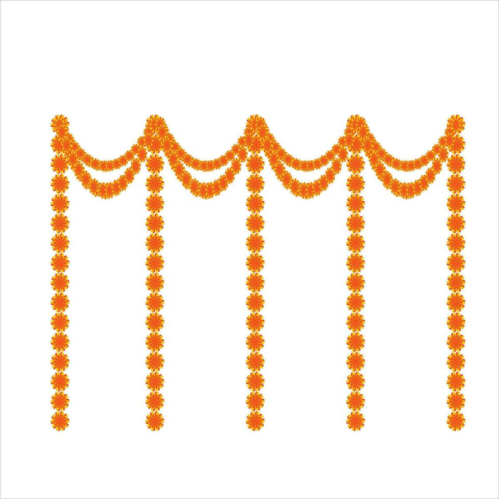 Modern Diwali Toran Patterns Illustrated Ideas vector