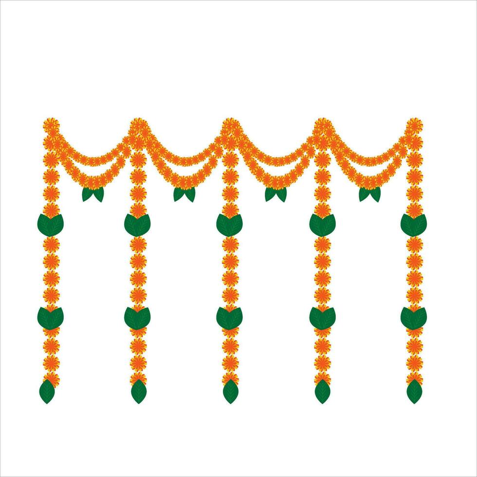 Diwali Toran Drawing, Craft Your Festive Decor vector