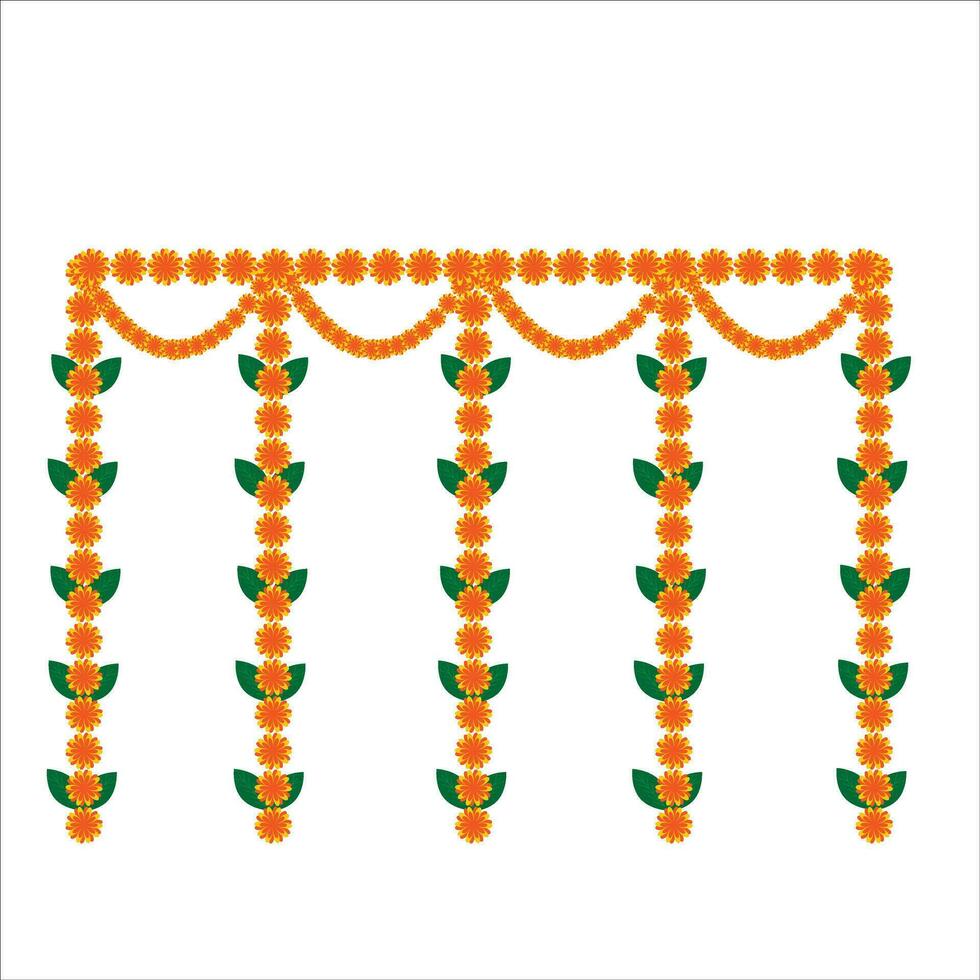 Decorate Your Home with Diwali Toran Art vector