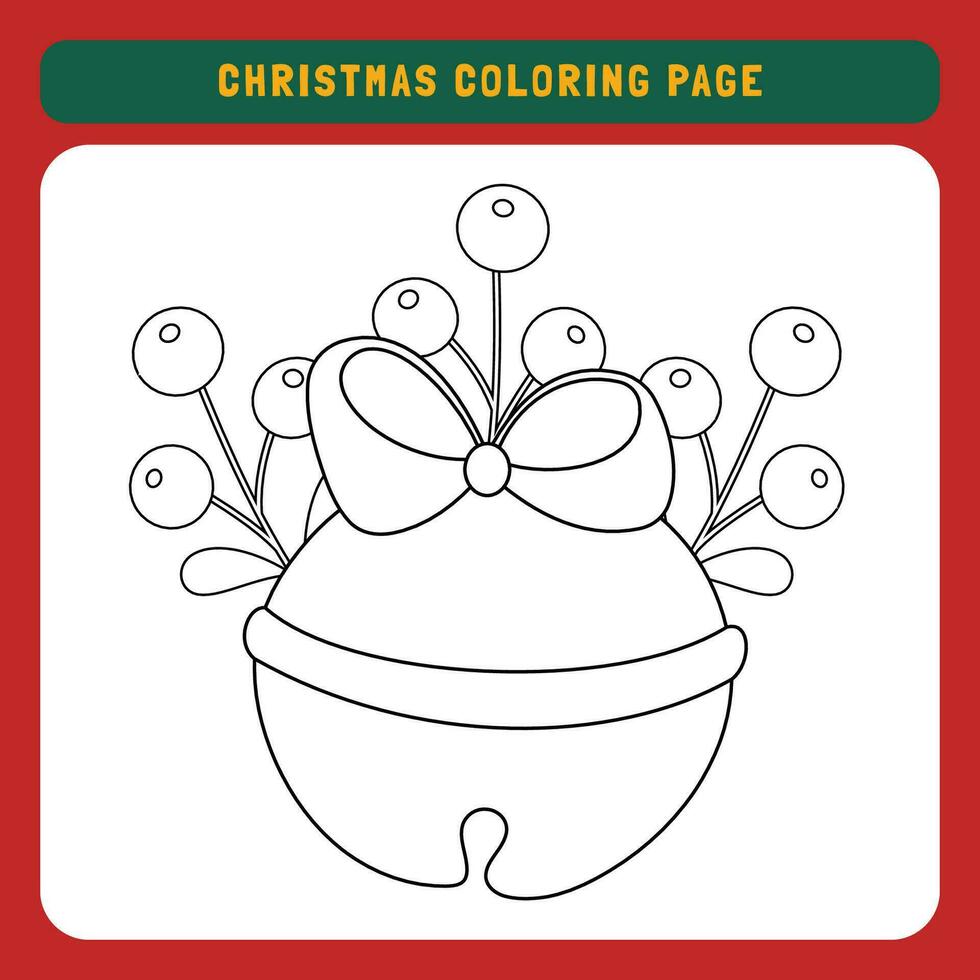 Merry Christmas worksheets and coloring page for kids. Winter activity ...