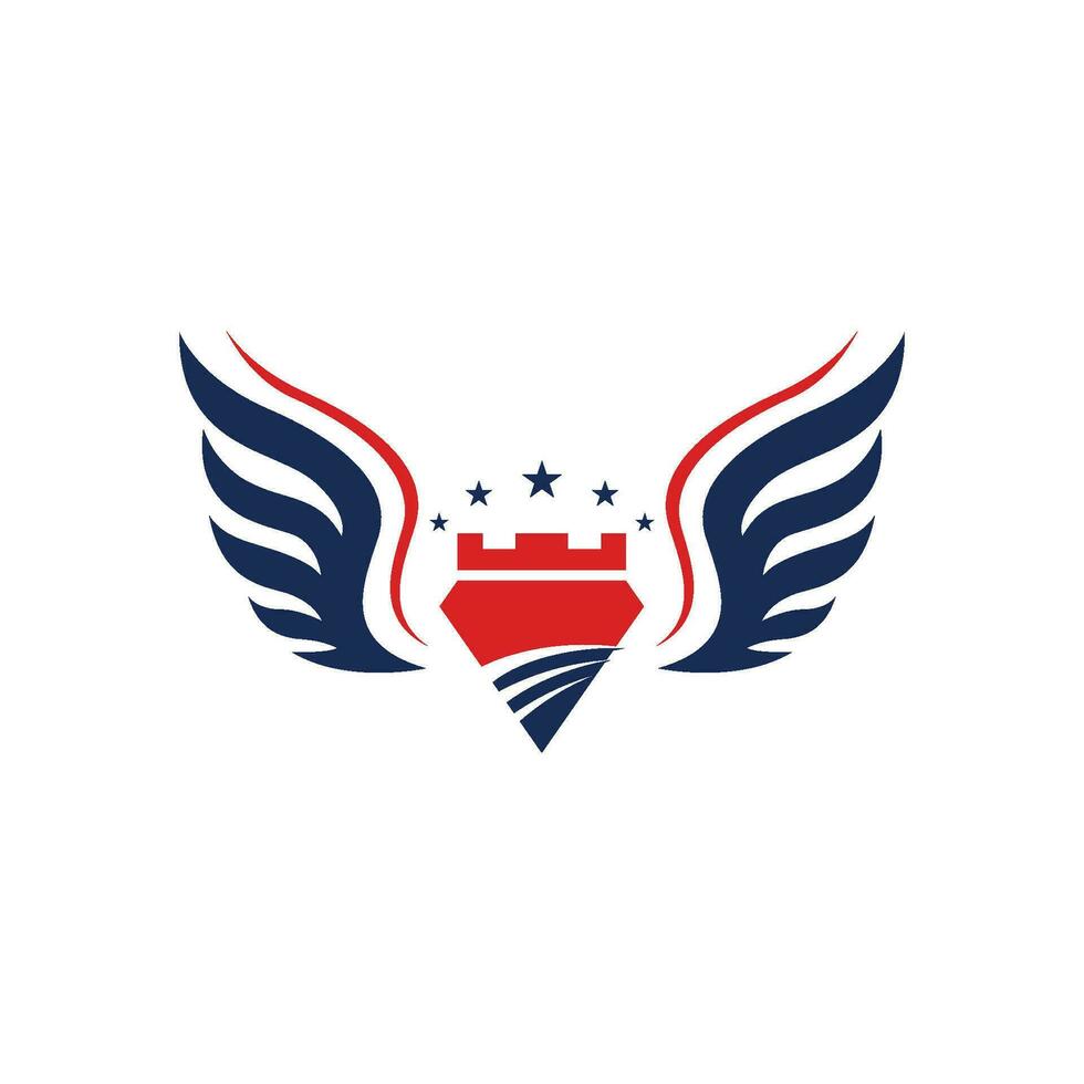 Falcon Logo Template vector