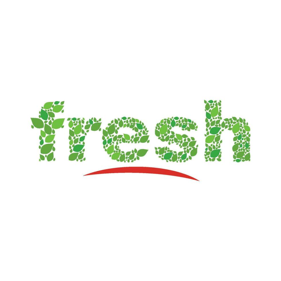 Logos of green Tree leaf ecology vector