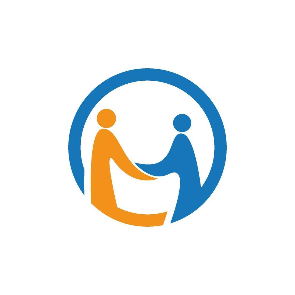 Community, network and social icon vector