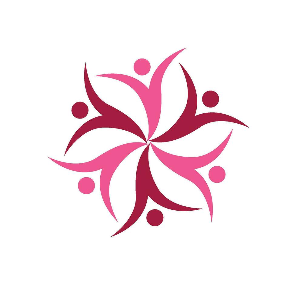 Community, network and social icon vector