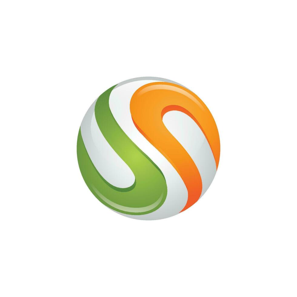 Business corporate S letter logo vector
