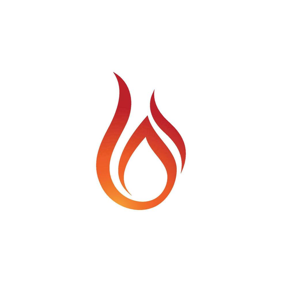 Fire flame vector illustration design