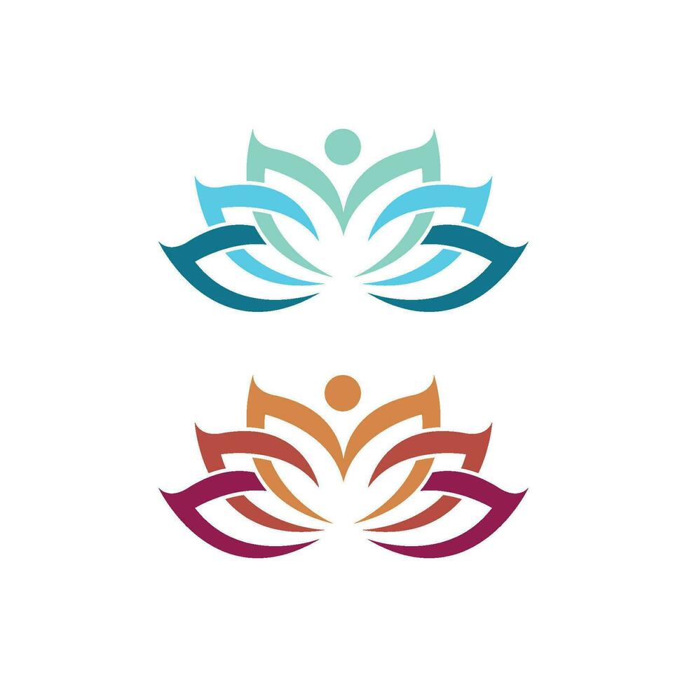 Beauty Vector lotus icon