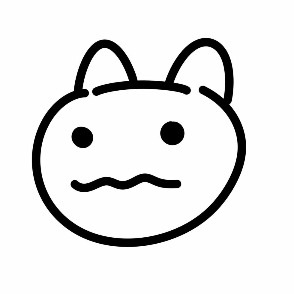 black and white of cute cartoon 33106966 Stock Photo at Vecteezy