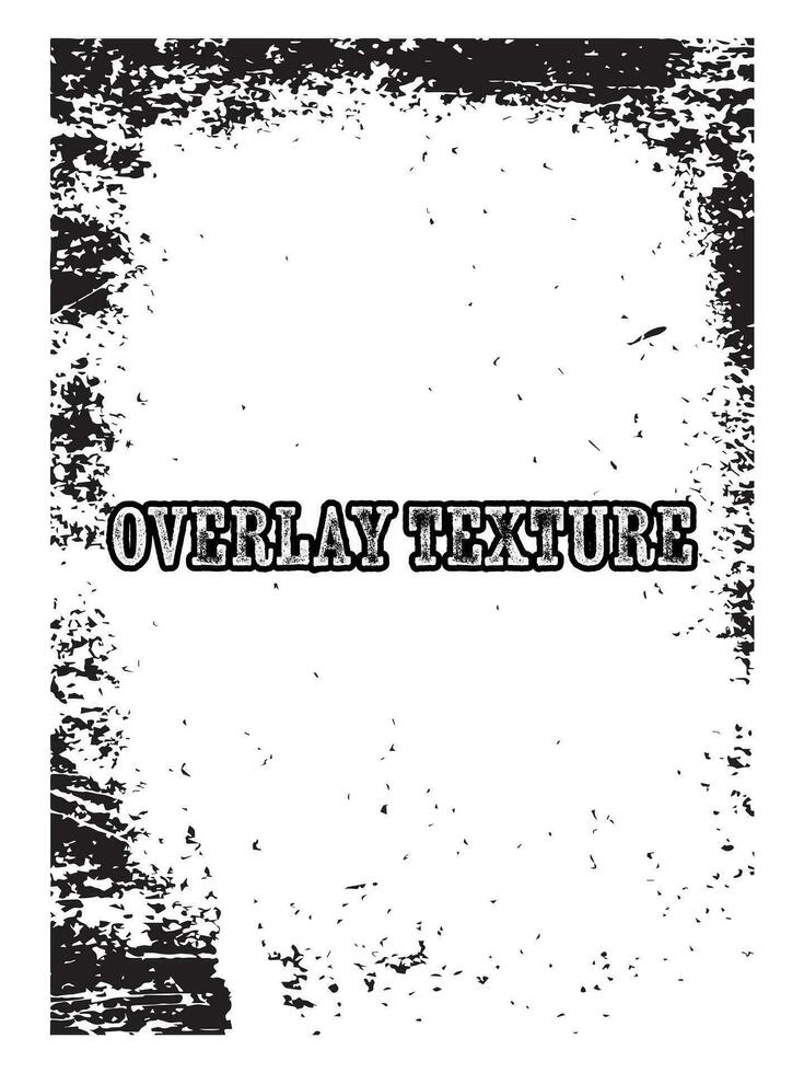 Overlay grunge vector background with dust and scratched textured effect.