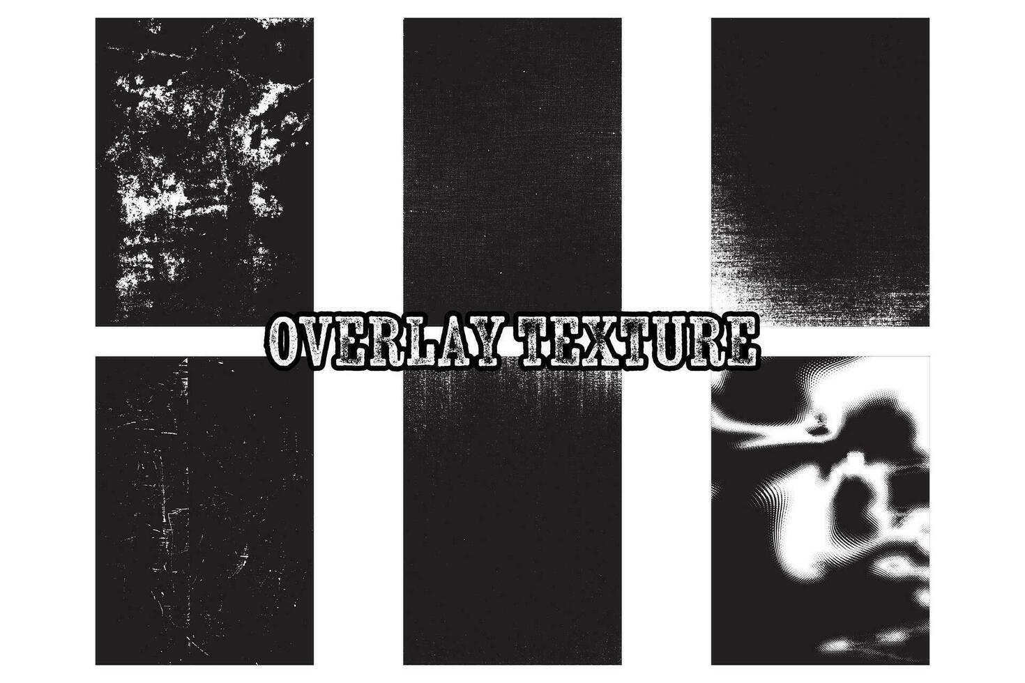 Overlay grunge vector background with dust and scratched textured effect.