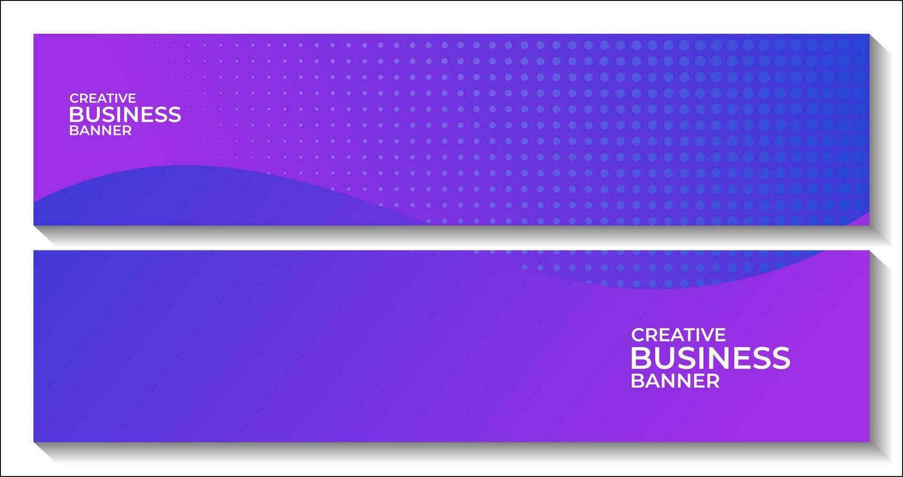 set of banners abstract colorful gradient background with dots vector