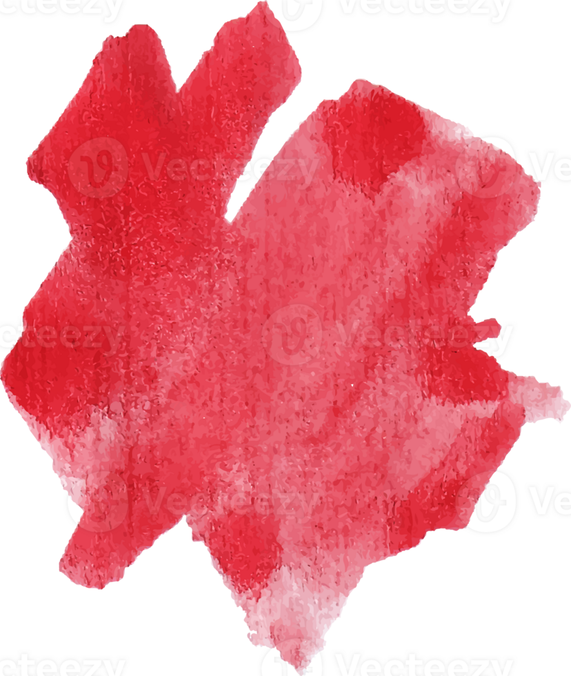 rood waterverf spatten png