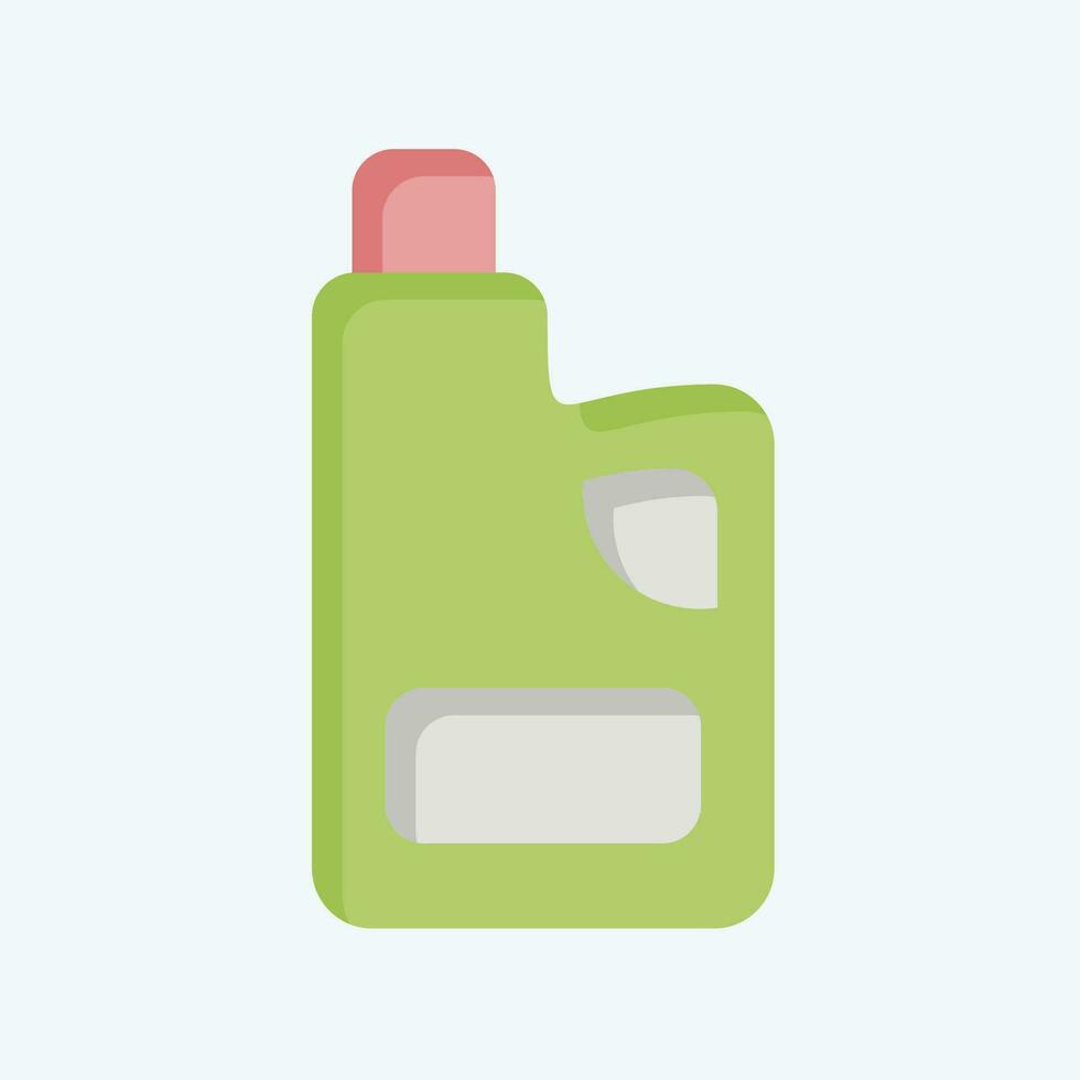 Icon Fabric Softness. related to Cleaning symbol. flat style. simple design editable. simple illustration vector