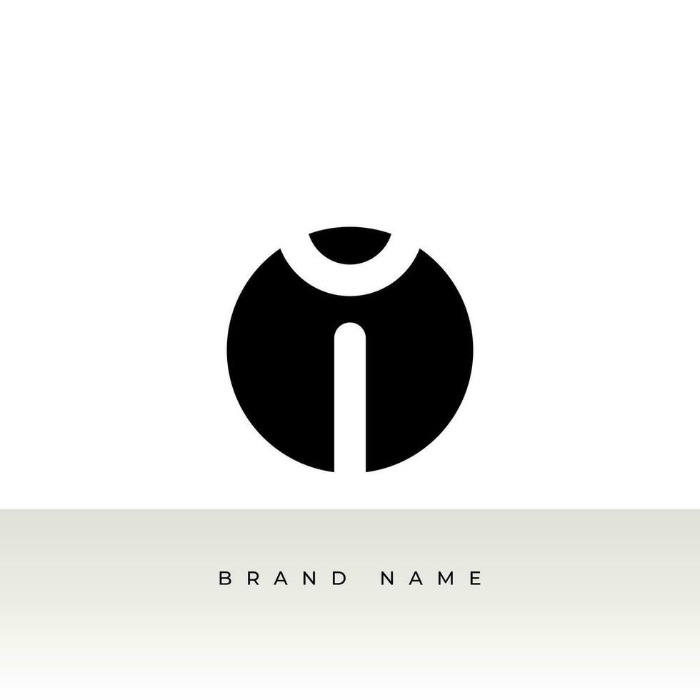 Initial letters I logo template design in Multiple shape. Logo icon design template elements. Monogram. Linear logo. Simple vector sign illustration in a modern style.