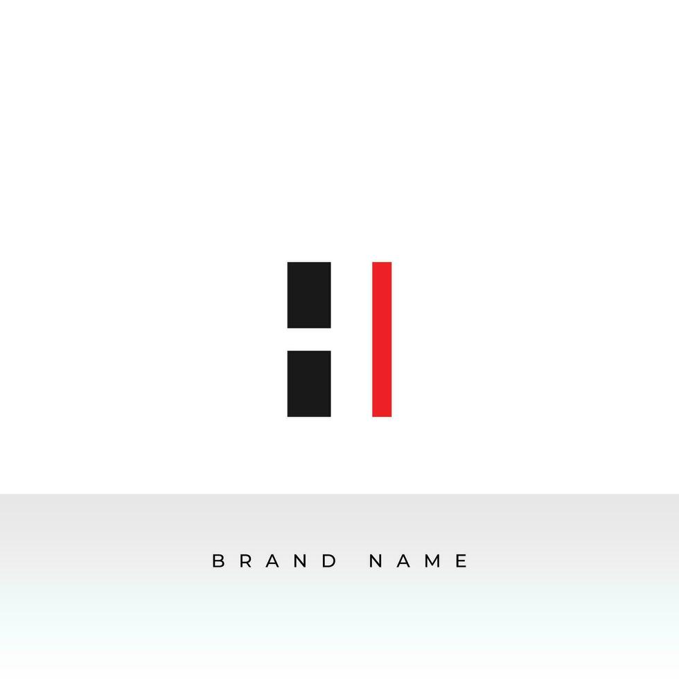 Initial letters H logo template design in Multiple shape. Logo icon design template elements. Monogram. Linear logo. Simple vector sign illustration in a modern style.