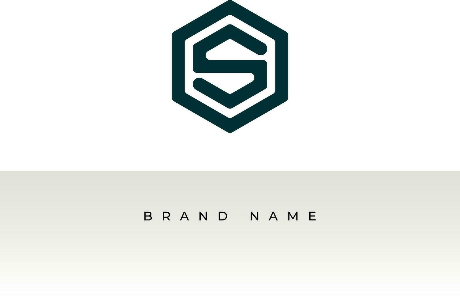 Initial Letter S logo template design in Multiple shape. Logo icon design template elements. Monogram. Linear logo. Simple vector sign illustration in a modern style.