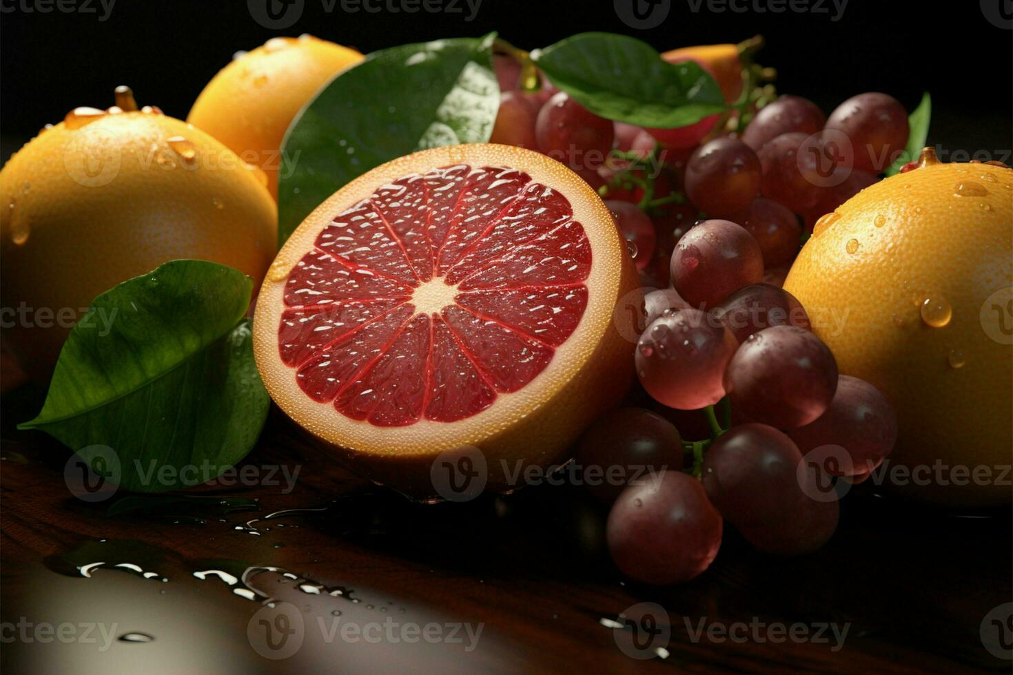 valores Fruta fotos con profesional Encendiendo para un natural apariencia ai generado