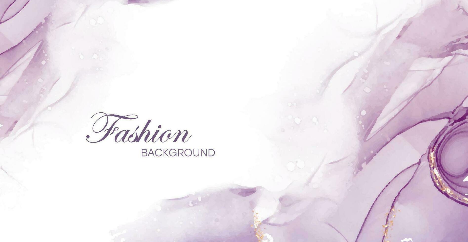 Watercolor abstract background, trendy gentle purple design for invitations, weddings, cards, etc. vector