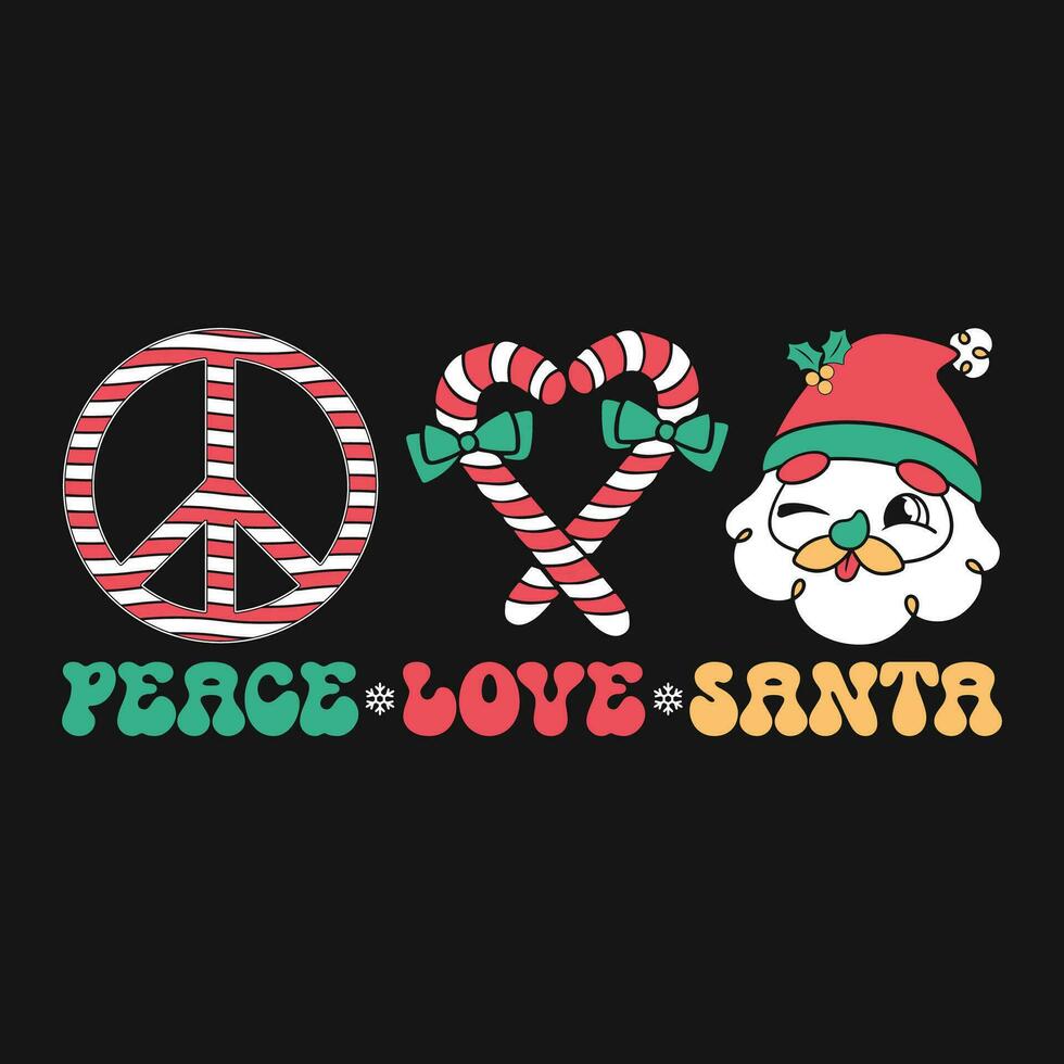 diseño de camiseta de vector de navidad