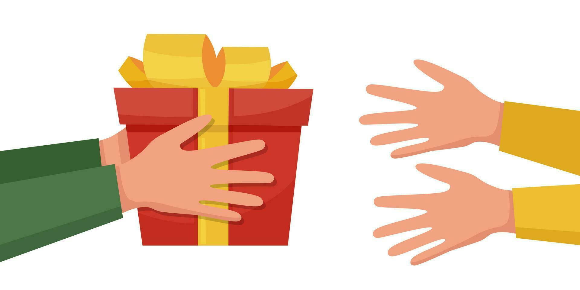 Giving a present vector