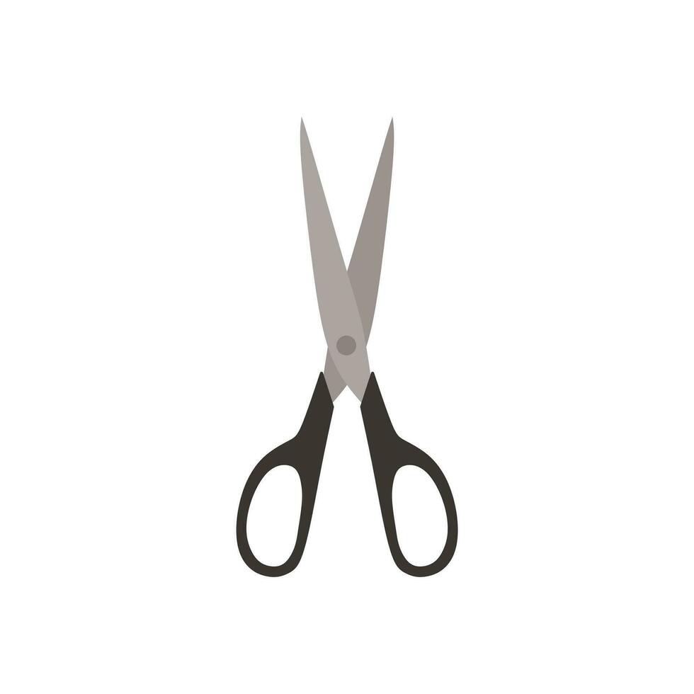 Scissors cartoon icon. Hand craft cutting tool