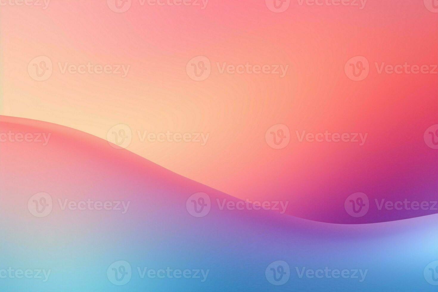 Pastel multi color gradient a contemporary, simple yet captivating background graphic AI Generated photo