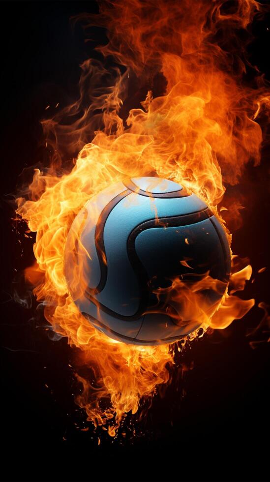 Volleyball On Fire Stock Photos, Images and Backgrounds for Free Download