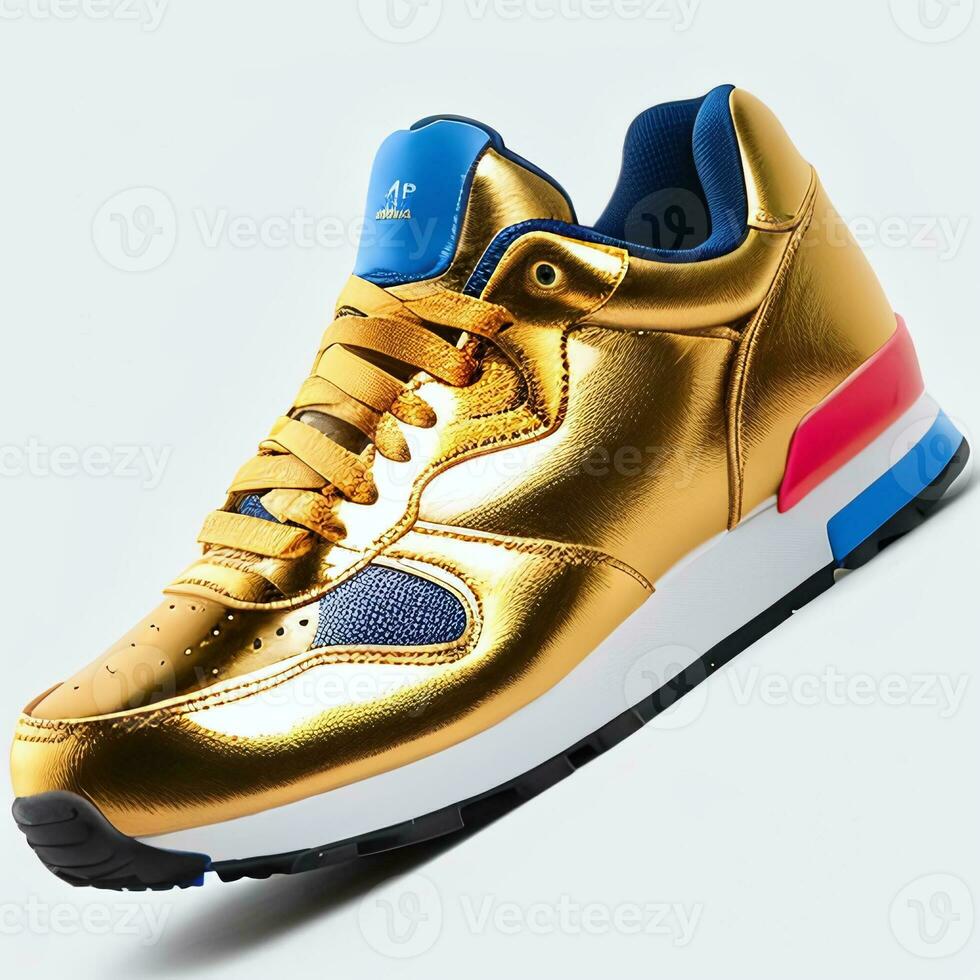 Fashion Sport Shoes Mock Up Made For Catalogue Books and Magazine photo