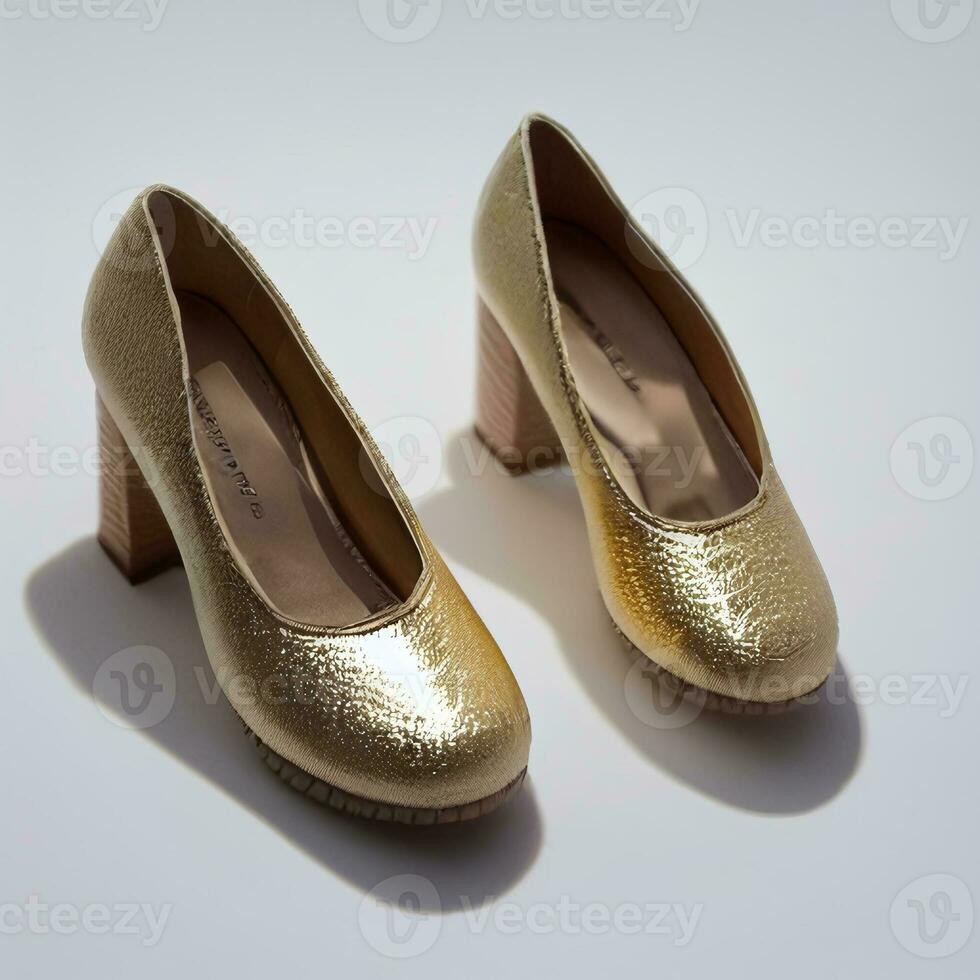 Fashion Women Shoes Mock Up Made For Catalogue Books and Magazine photo