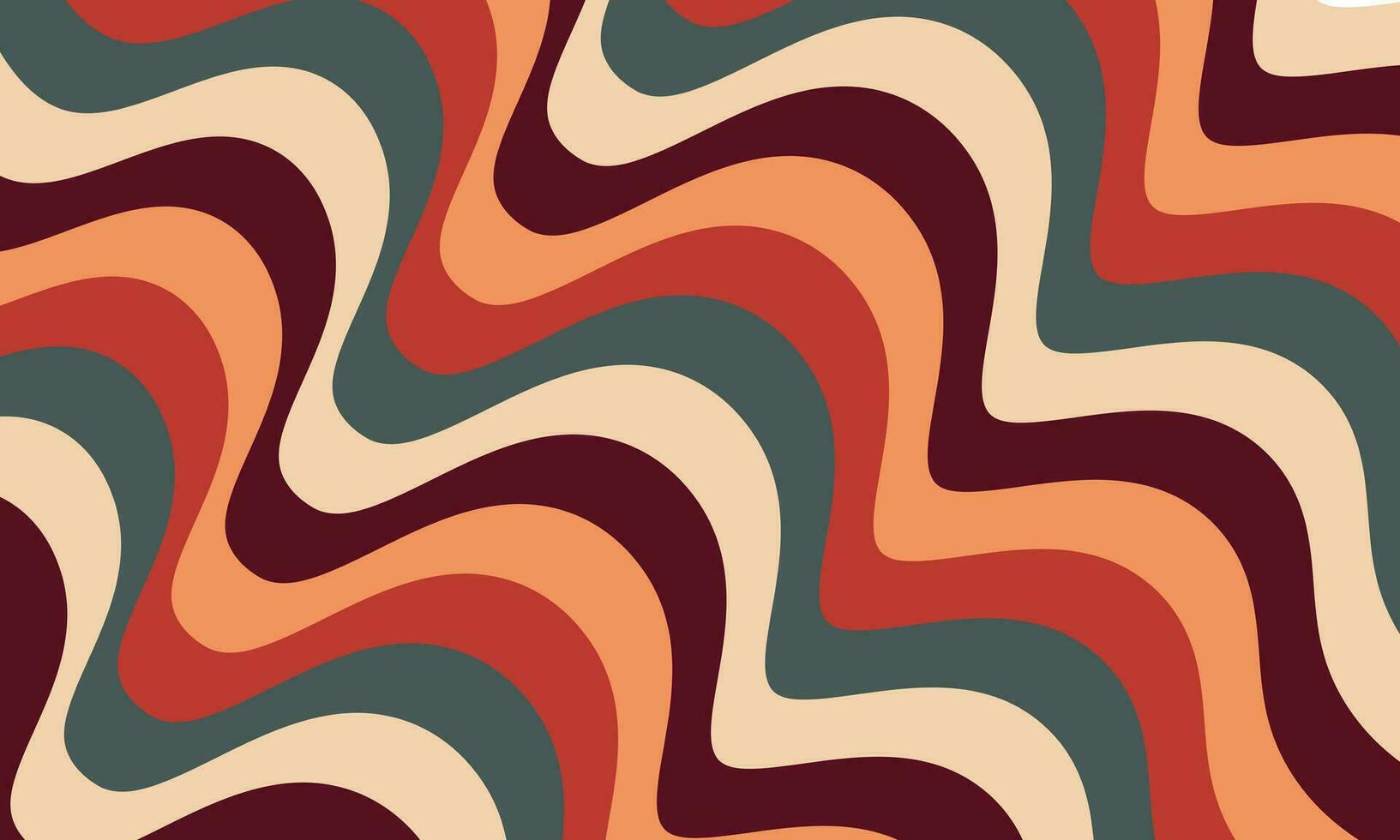 Psychedelic groovy background. vector