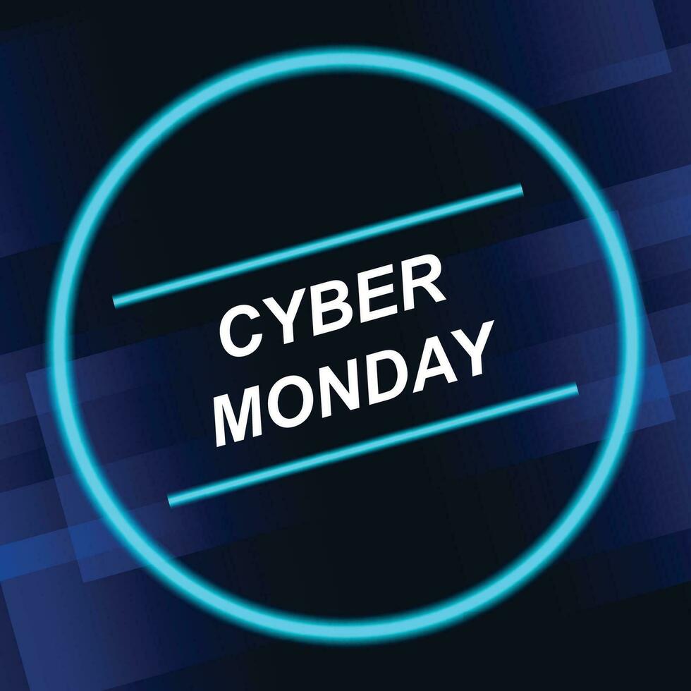 Cyber monday background. vector