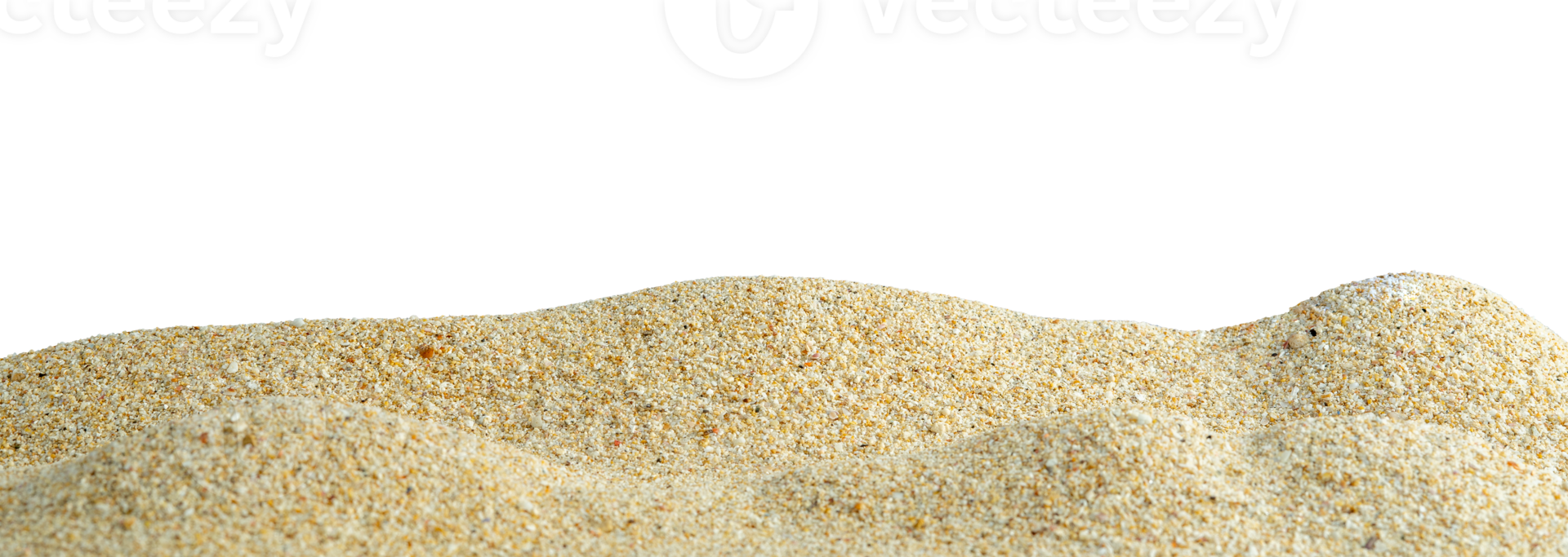 dune of sand grain isolated png