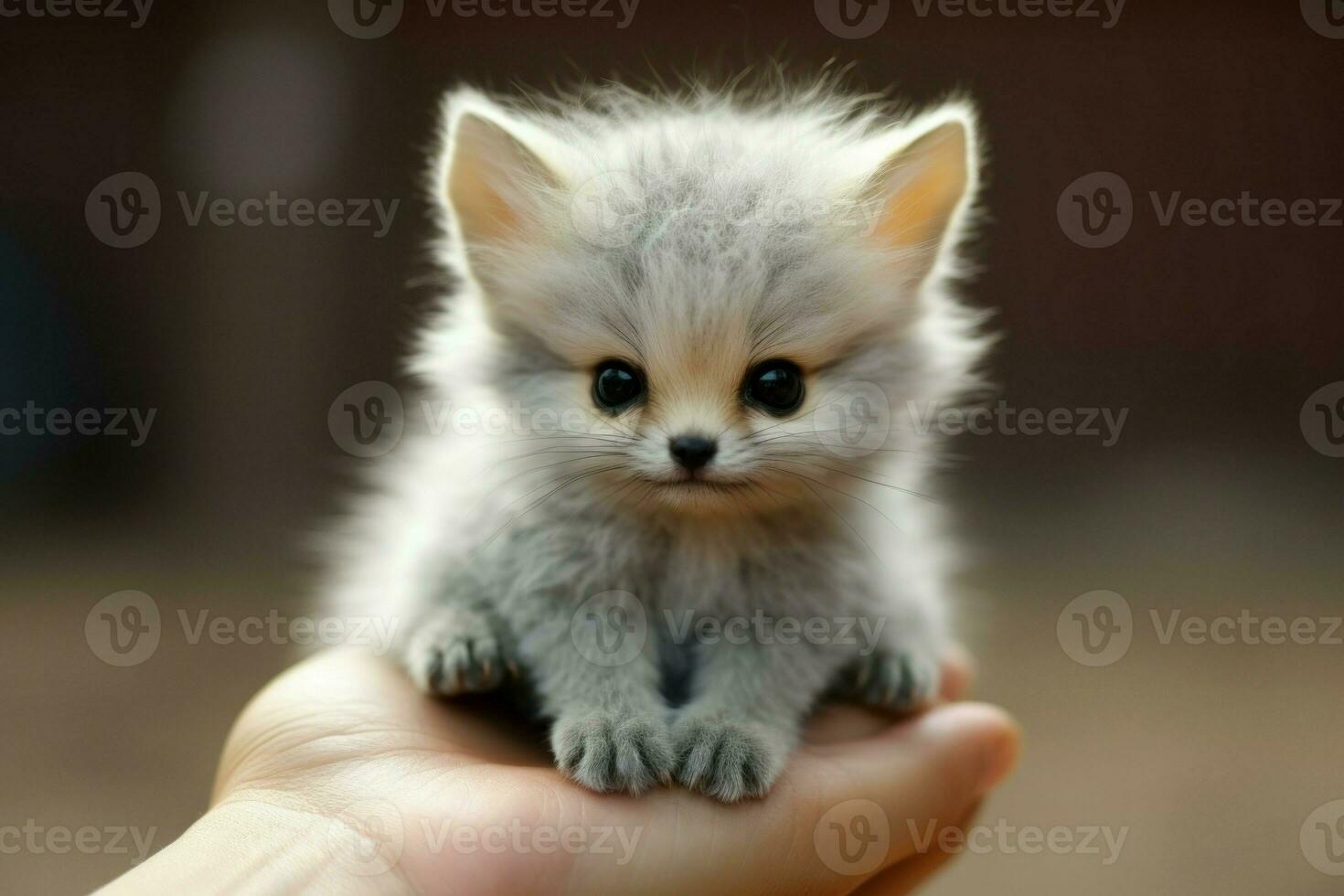 Charming Cute small furry. Generate Ai photo