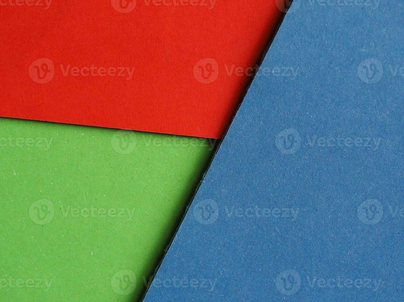 industrial style red green and blue cardboard texture background photo