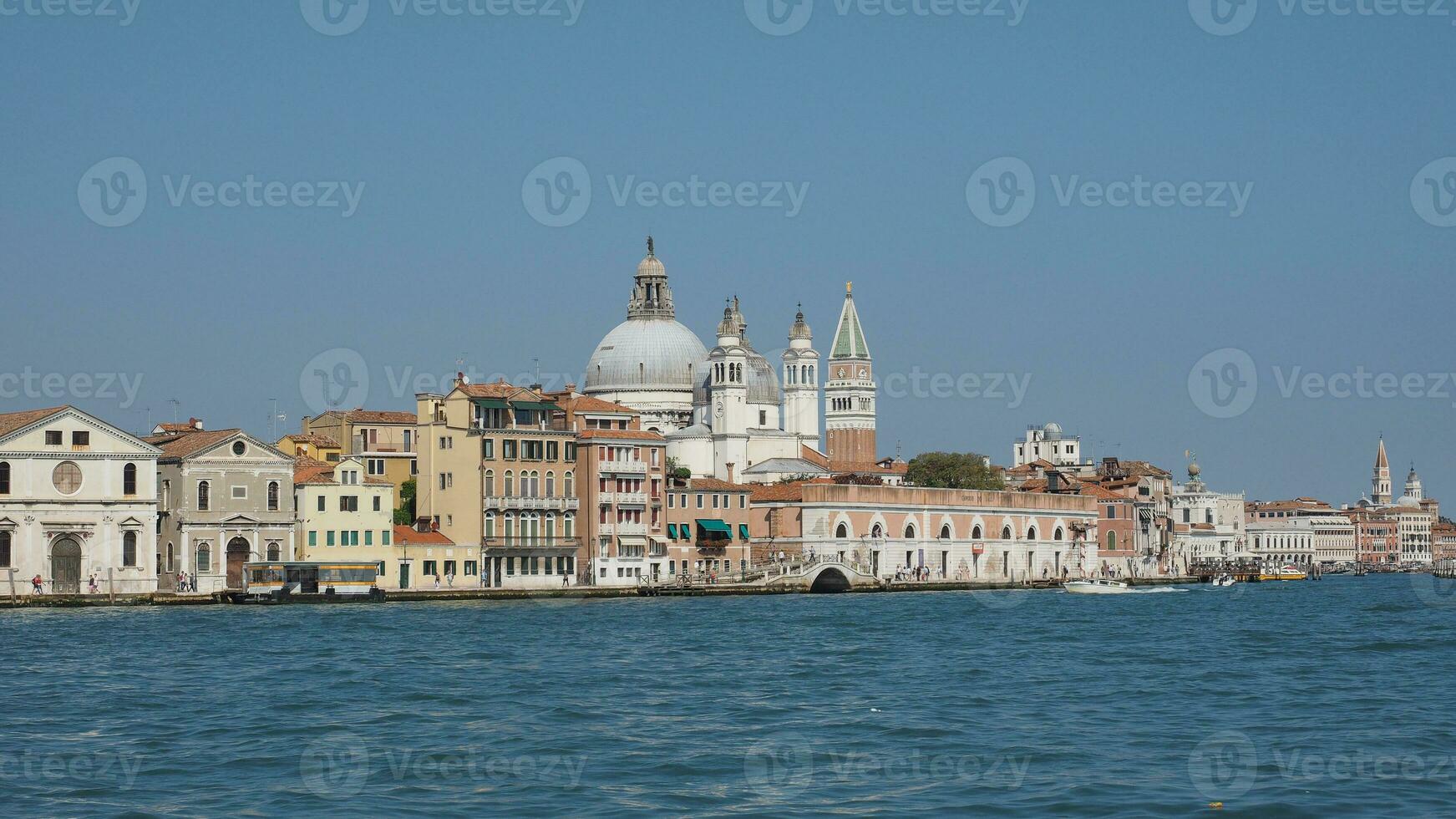 Giudecca canal in Venice photo
